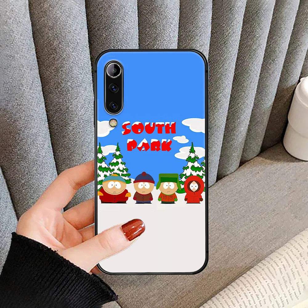 

South-Park SouthPark Phone Case cover For XIAOMI redmi note K 4 5 6 7 8 9 10 20 30 3 A X Pro ultra black bumper 3D waterproof