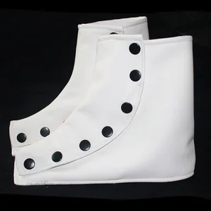 mj michael jackson shoes leather spats cover for performance sc smooth criminal mv vocal concert free global shipping