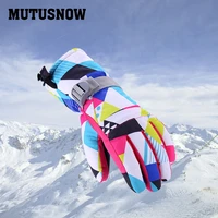 women ski gloves can touch the screen snowboard snowmobile motorcycle riding winter gloves waterproof warm brands