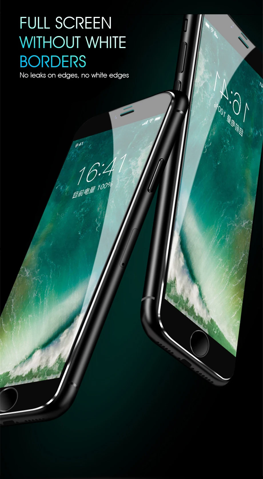 7D закаленное стекло из алюминиевого сплава для iPhone 6 6S 7 Plus 11 Pro защита на весь экран для iPhone X 8 XS Max XR жесткое стекло