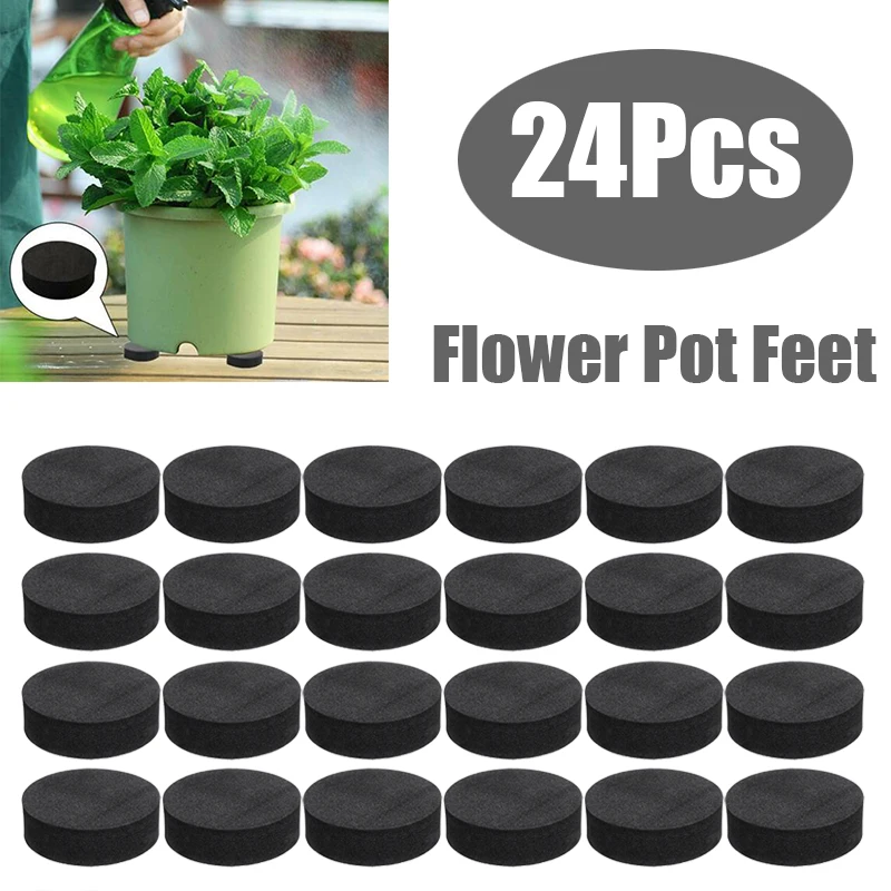 

24 шт., коврики для цветочных горшков, 50 х15 мм