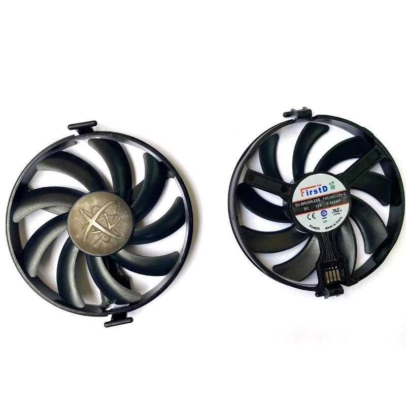 Кулер FDC10U12S9-C для видеокарты XFX AMD Radeon RX 470 480 580 RX580 RX480 RX470 Edition RX-480P85EAJ 7 | Компьютеры и