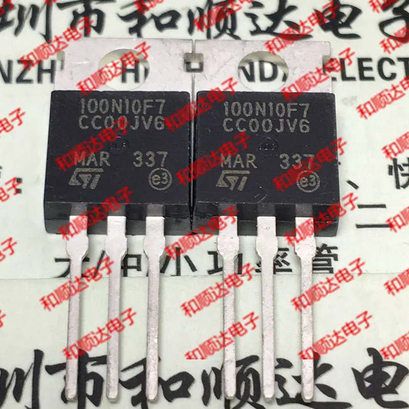 

10 шт. STP100N10F7 100N10F7 TO-220