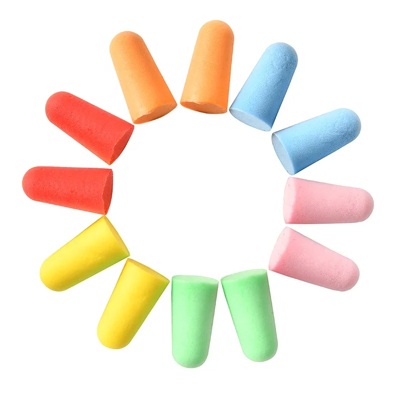 Звуконепроницаемые мягкие поролоновые беруши шумоподавляющие для сна