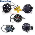 Тепловой вентилятор охлаждения радиатора 12 в 80 Вт для 150cc 200 250cc китайский ATV UTV Go Kart 4 колеса багги грязи питбайк мотоцикл