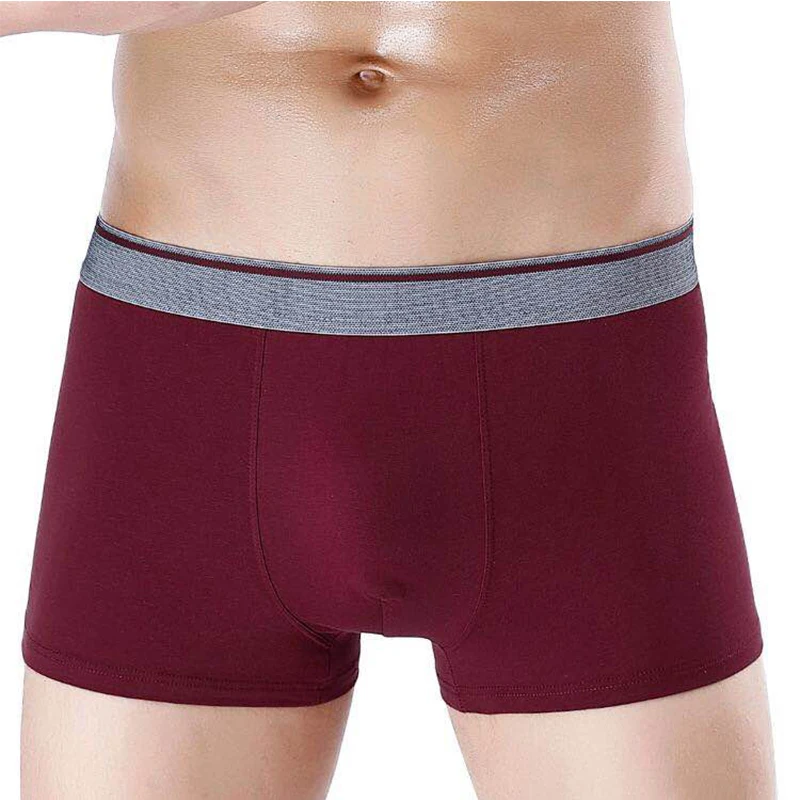 Трусы боксеры мужские хлопковые пикантное нижнее белье шорты трусы для