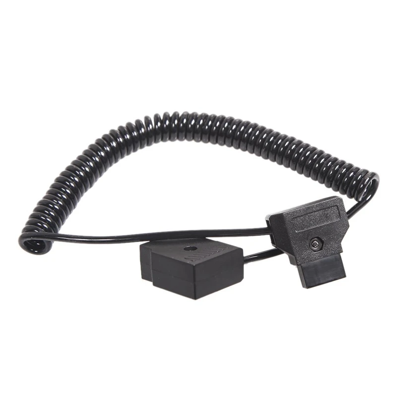 D-TAP 2 Pin Male To Female Extension Adapter Cable for DSLR Rig Anton Bauer Battery V-Mount Dtap DtapElastic 1M | Электроника