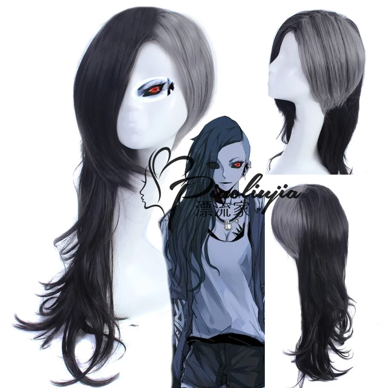 Парики из Аниме Tokyo Ghoul Uta длинные вьющиеся волосы для косплея мужчин и женщин 2019 |