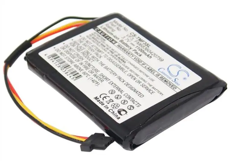 Аккумулятор cameron sino 1100 мАч для TOMTOM Go XL330S Quanta FM68360420759 VF3 GPS стандартная