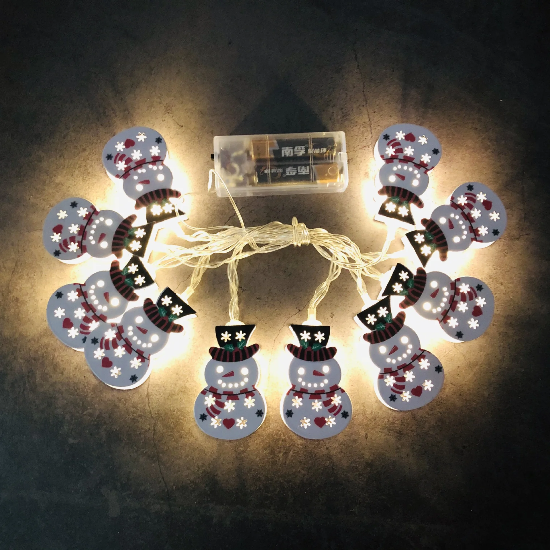 1.5m 10Led String Light Battery Operated Christmas Decor Tree Santa Claus Ornament For Party Wedding Decoration | Дом и сад