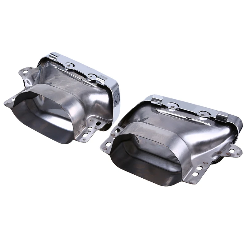 Автомобильные выхлопные трубы POSSBAY задний глушитель наконечники для