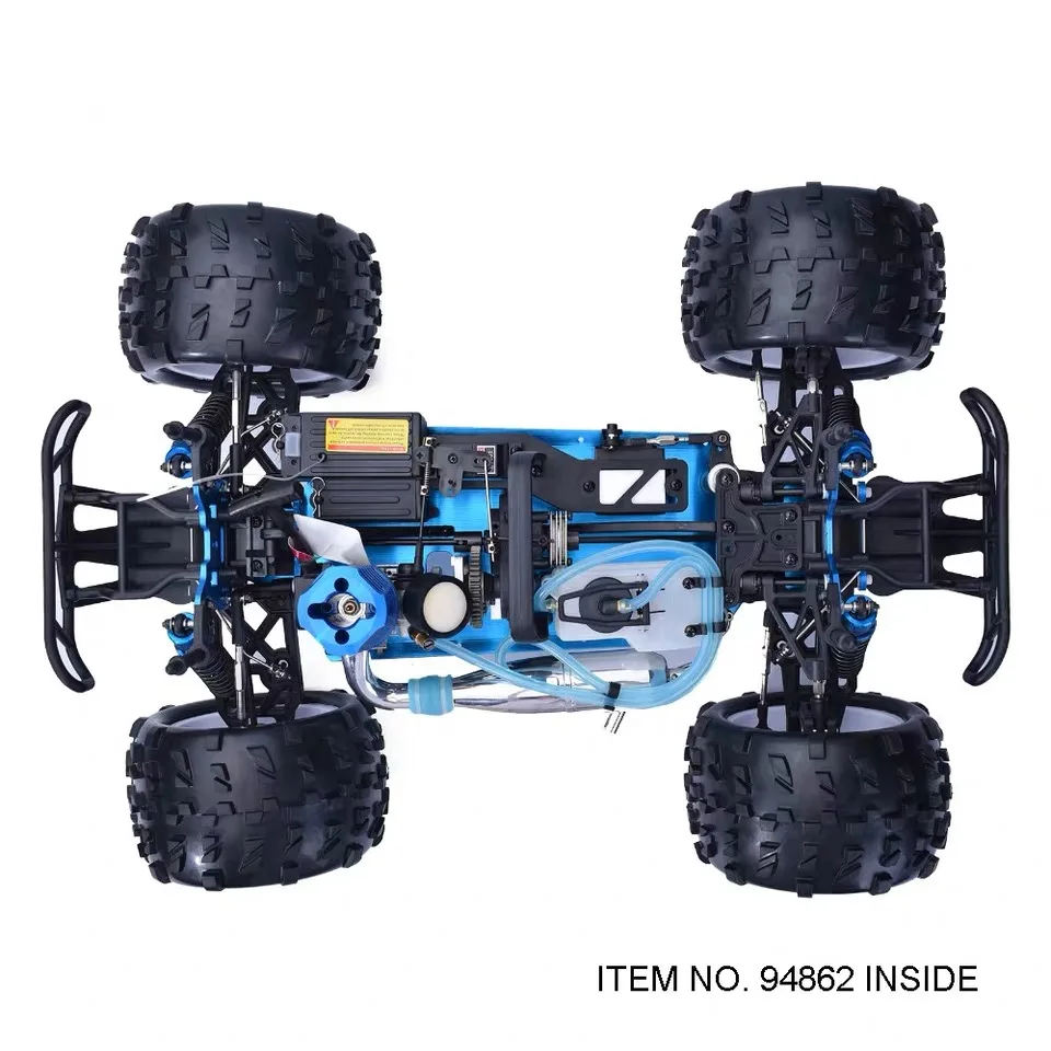 HSP coche de RC RACING salvajismo o NOKIER 94862 escala 1/8 NITRO poder 4WD camión monstrio la carretera 18CXP двигатель | Игрушки