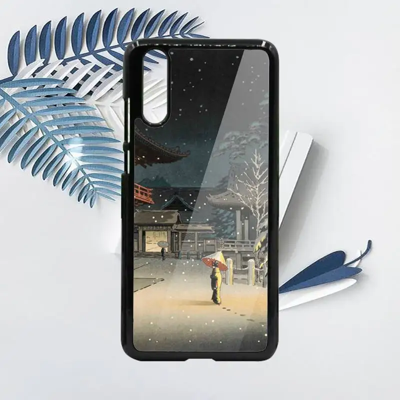 

Ukiyo-e Tokyo Japanese Art Phone Case For Samsung galaxy S note 8 9 20 10 e lite2019 plus pro ultra Hard PC