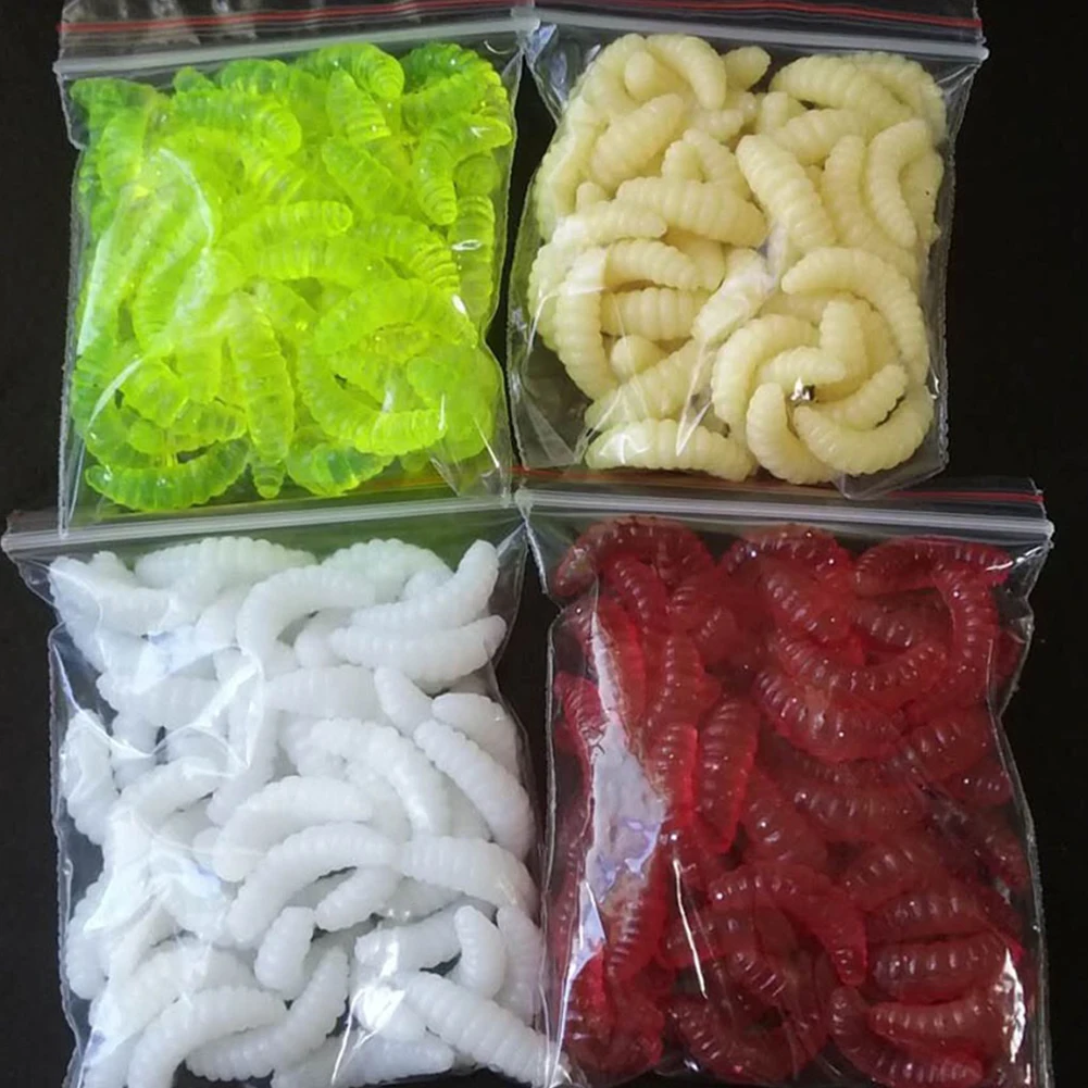 Продвижение 50 шт./набор уличная зимняя рыболовная биомеханическая мягкие