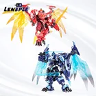 Новинка в наличии JINBAO трансформер Пламя Красный Синий Дракон PE DX09 DF07 DF-07 DF08 BW чудовище войны экшн-фигурка Робот Игрушки с коробкой