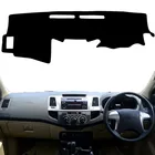 Для Toyota Hilux Fortuner SW4 2005-2015 2011 2012, задняя крышка приборной панели, детская защита, автомобильные аксессуары
