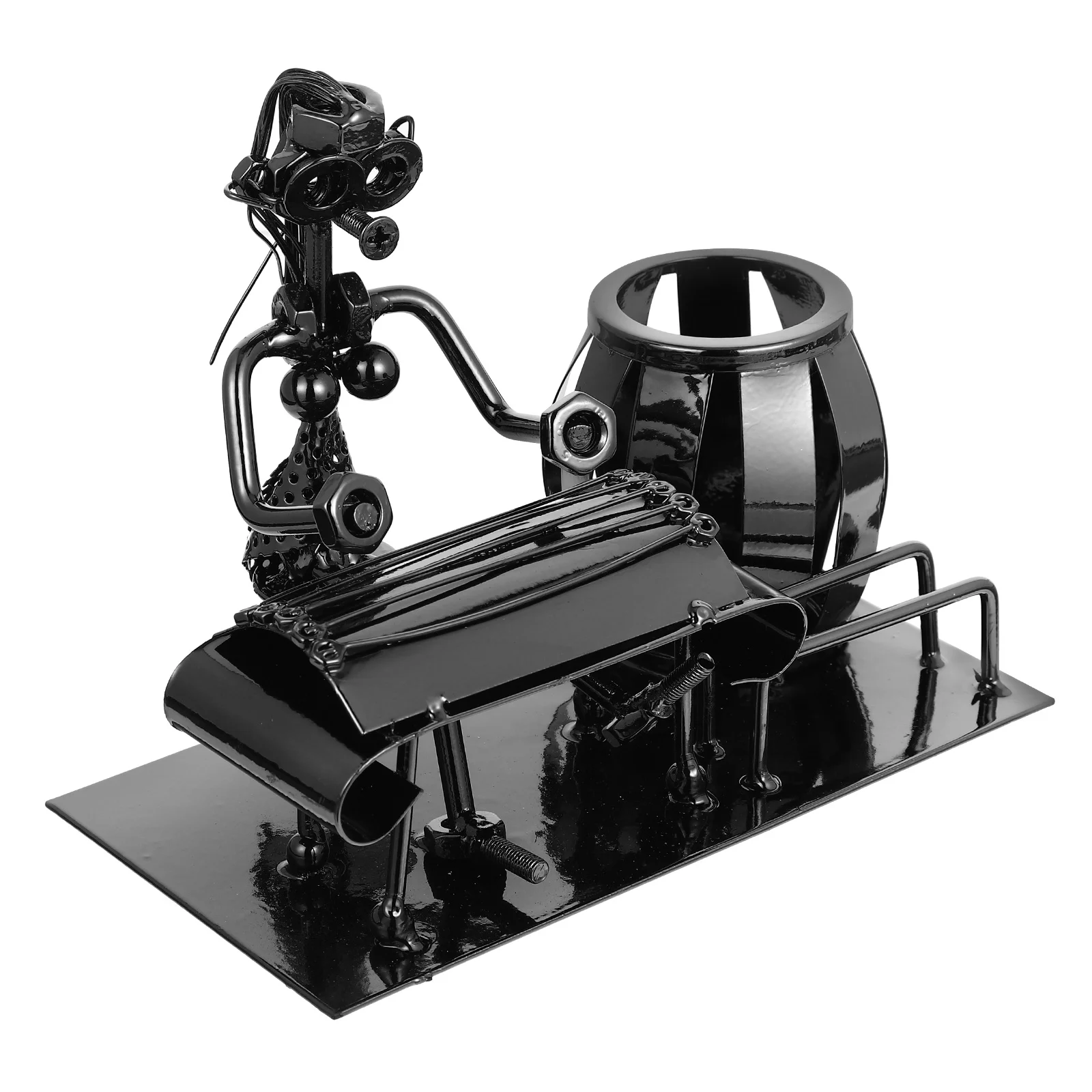 

1 шт., Железный контейнер для ручек