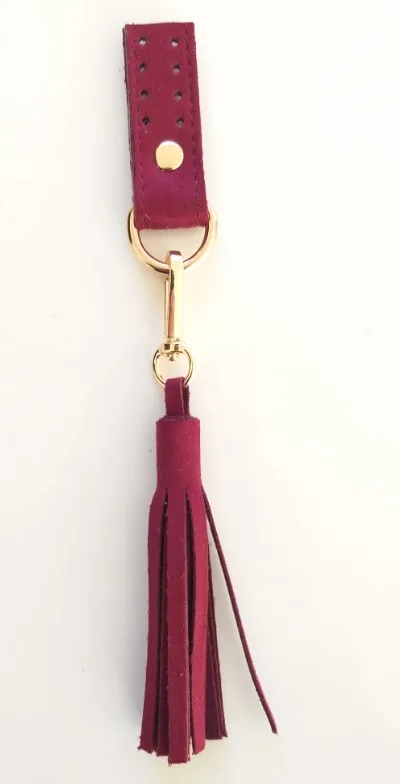 Замша искусственная кожа бордовый цвет кисточка металл Seçenekli|Вязание| |