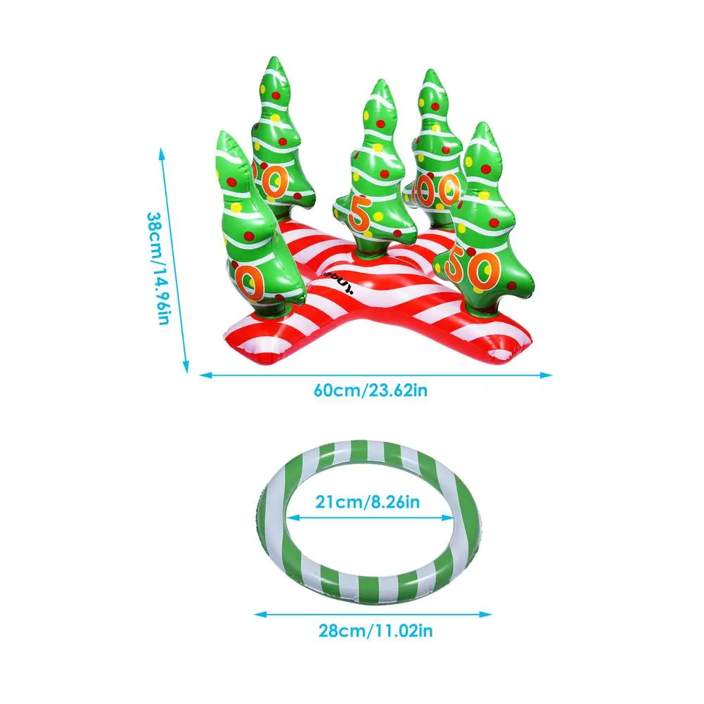

Inflatable Pool Ring Toss Game Funny Floating Ring Toy For Party Summer Beach Outdoor Swimming Pool Accessories