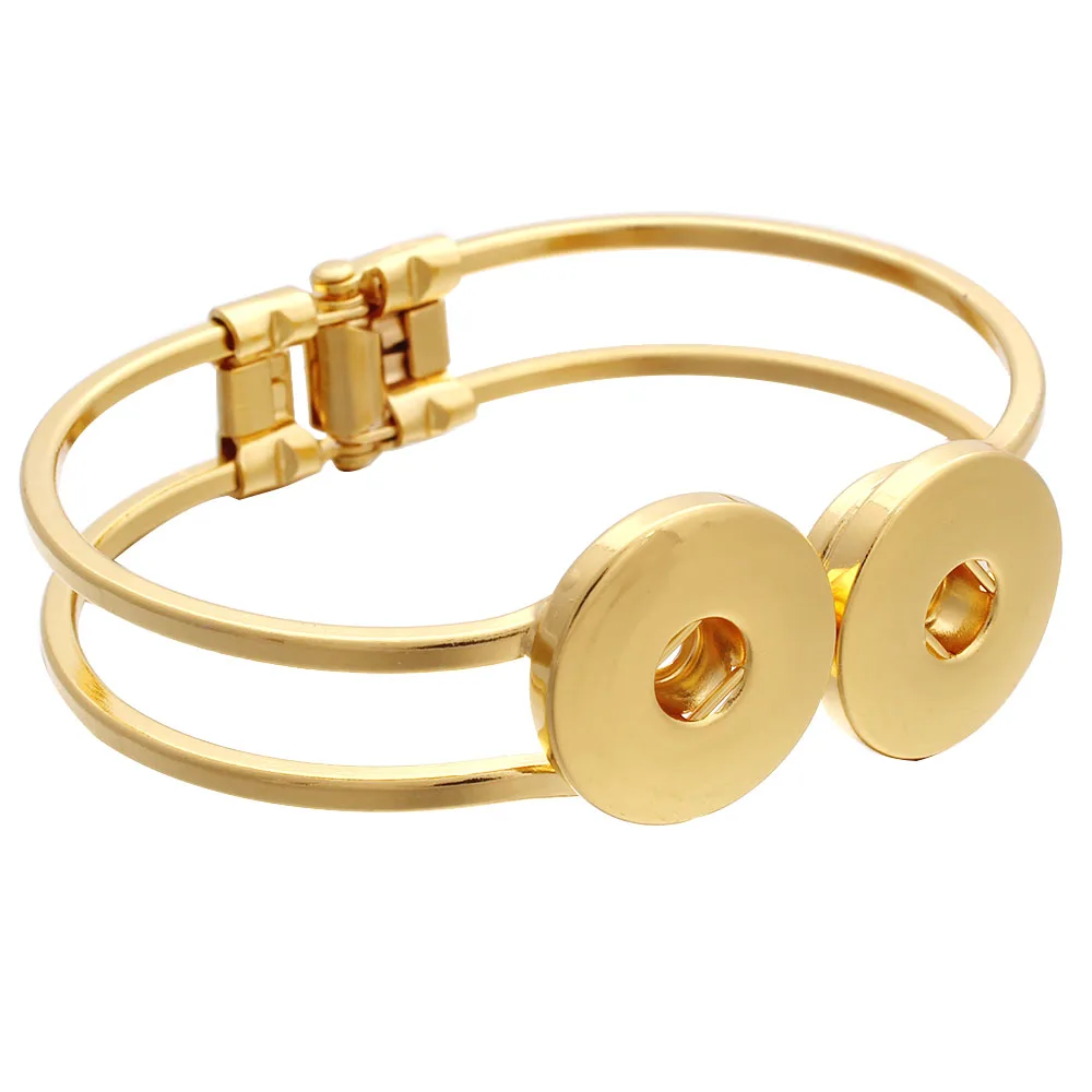 Лидер продаж браслет с застежкой кнопкой оснастка размером 18 мм ювелирное