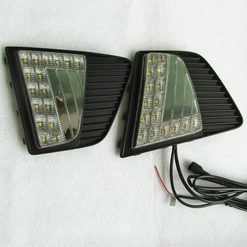 Для Hyundai ix25 Creta 2014 2015 2016 вождения DRL дневные ходовые огни светильник