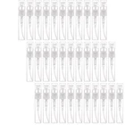 Прозрачные пустые бутылки-распылители 3 мл, 120 шт., пластиковый мини-многоразовый контейнер, пустые косметические контейнеры