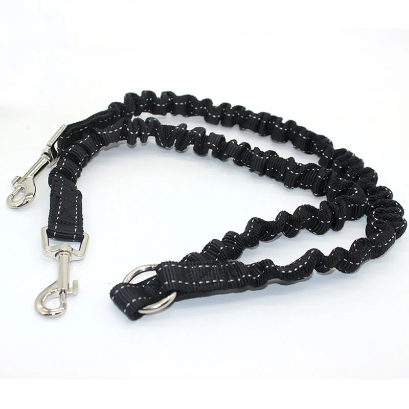 Простой двойной телефон не спутывающийся поводок для двух собак и разветвитель