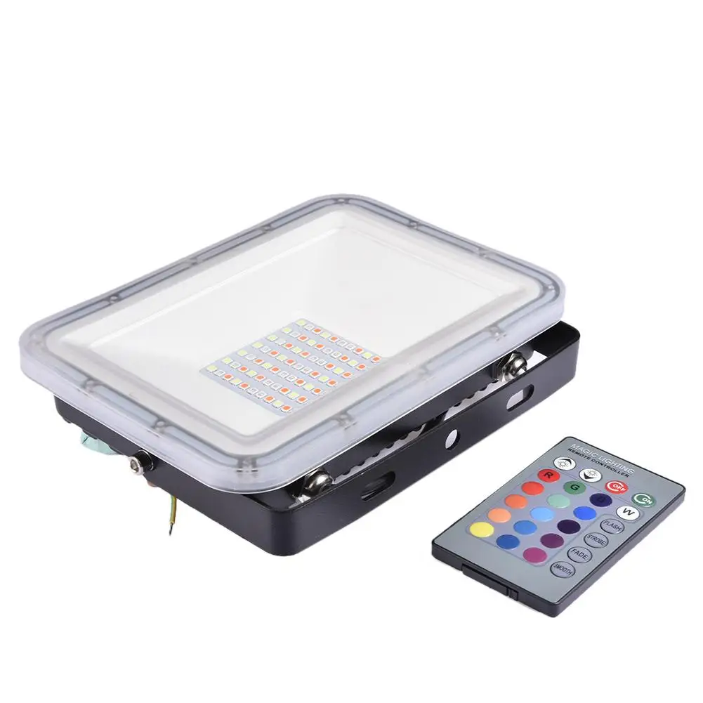 30 Вт 50 Вт 100 Вт 110 В 220 В RGB Светодиодный прожектор COB наружный прожектор IP65 светодиодный Наружный свет