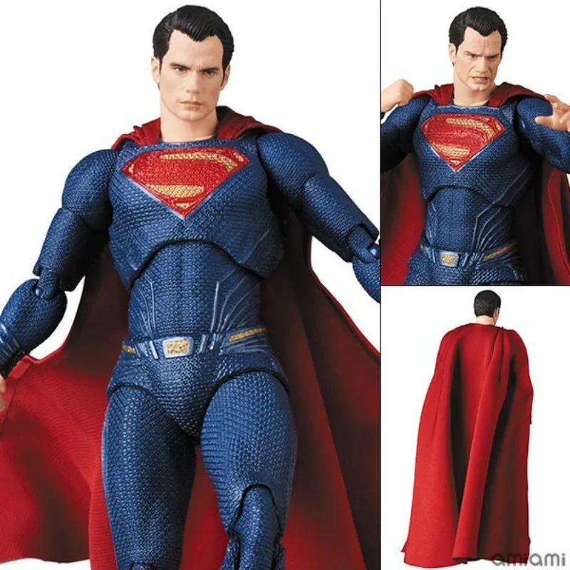 MAFEX 057 DC Супермен Кларк Кент Кал Эл Аниме Фигурки ПВХ Модель Коллекция экшн