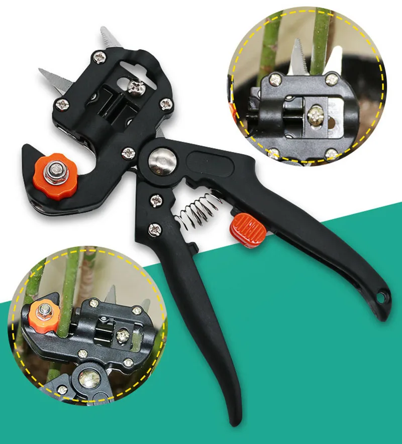 

Садовые инструменты, профессиональные сельскохозяйственные резаки для прививки фруктовых деревьев, секаторы, ножницы для обрезки, многофу...