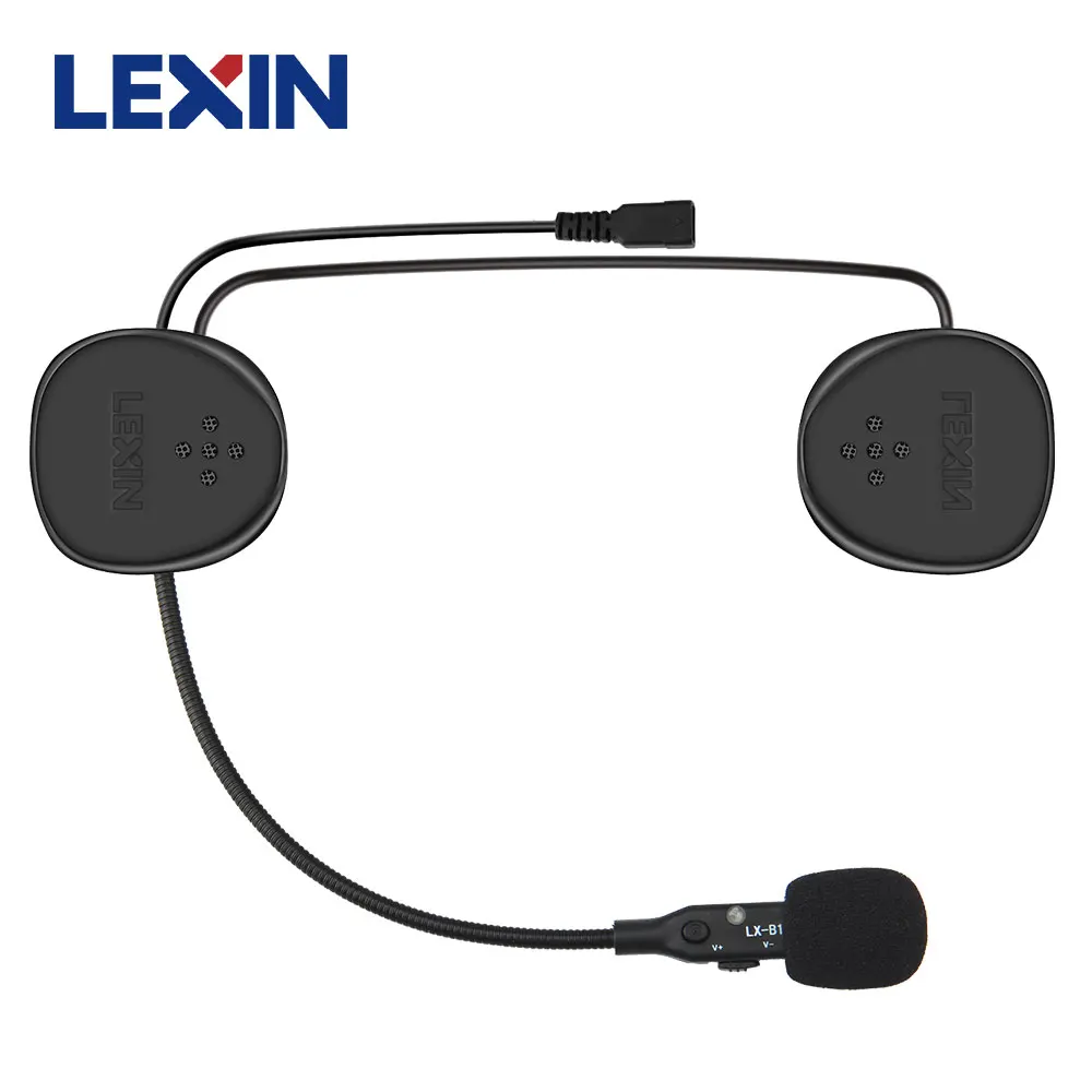 LEXIN 2019 Новое LX B1 Bluetooth Мотошлема Гарнитура с Водонепроницаемым и Громгим Звуком BT21