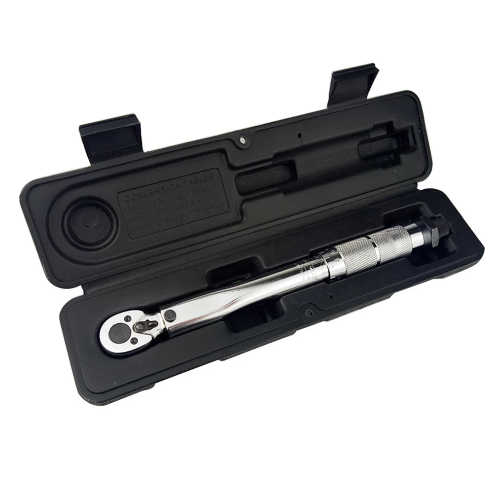 

torque wrench bike 1/4 3/8 1/2 Square Drive 5-210N.m Two-way Precise Ratchet Wrench Repair Spanner Key Hand Tools