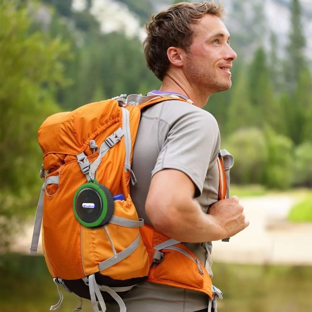 Динамик для душа C6 портативный водонепроницаемый беспроводной Bluetooth