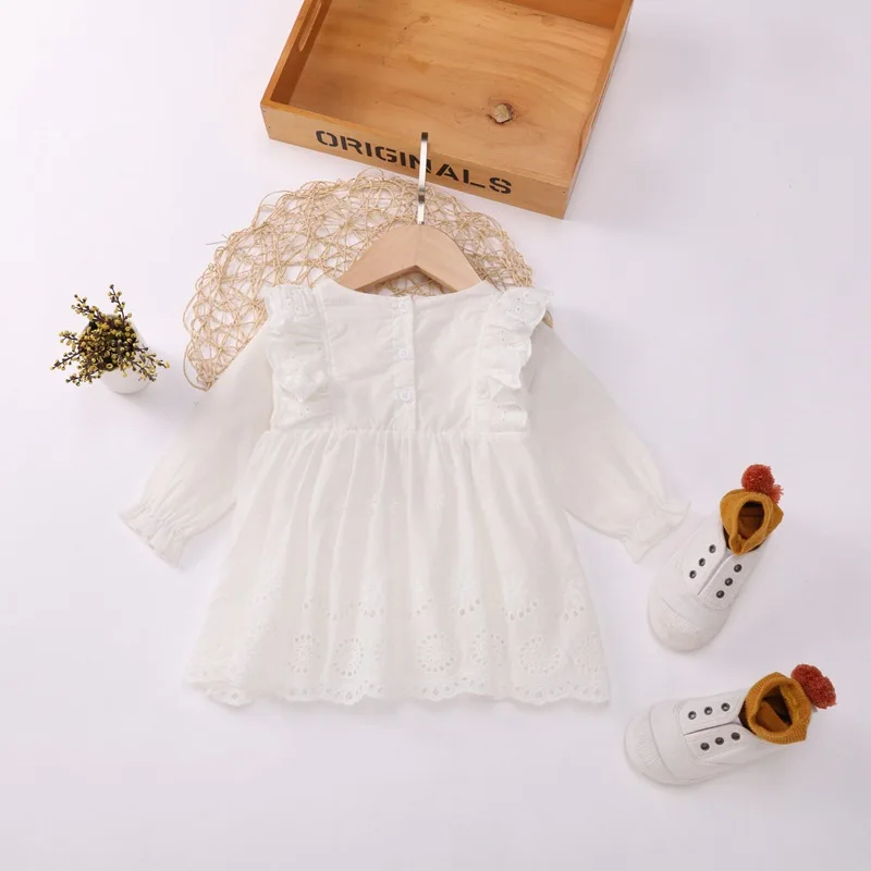 Новинка 2020 детское платье принцессы с длинными рукавами платье-комбинезон для