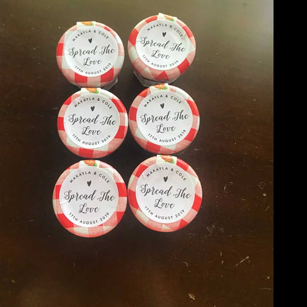 Наклейки в виде желе для подарков на свадьбу или день рождения|Украшения своими