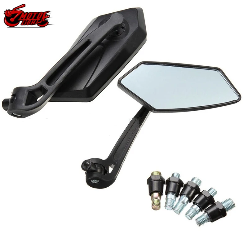 Боковое зеркало заднего вида на руль мотоцикла для скутеров KOSO Honda Kawasaki Yamaha Suzuki