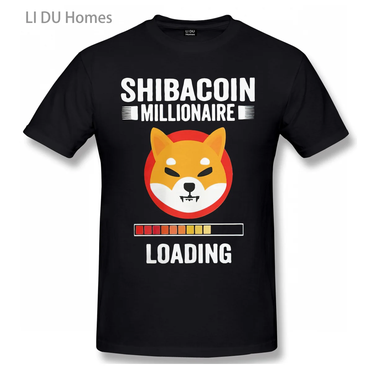 

Shiba Inu Coin Millionaire Hodl Shib Token Crypto T-Shirts Men Vintage Pure Cotton Tee Round Collar T Shirt Gift Idea Clothes