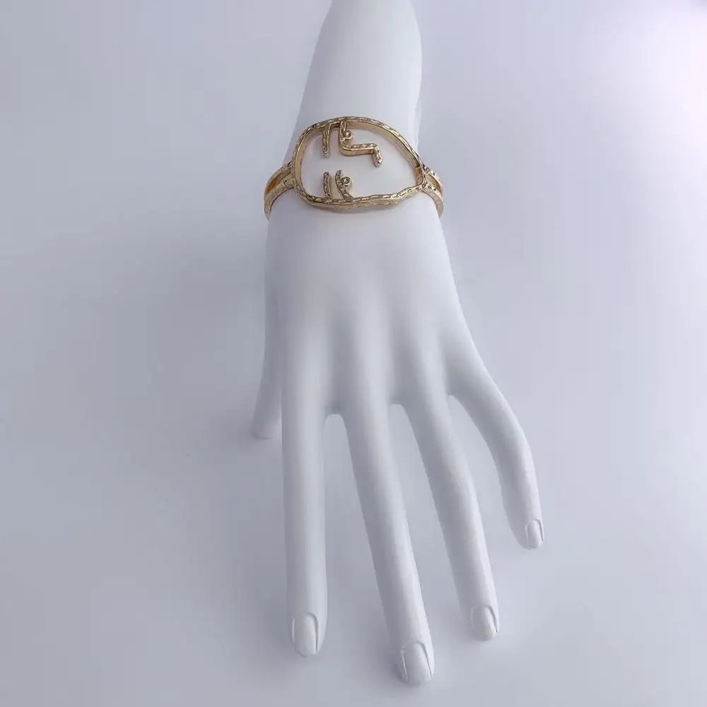 Новые Изношенные золотые браслеты модные ювелирные свадебные подарки Женские