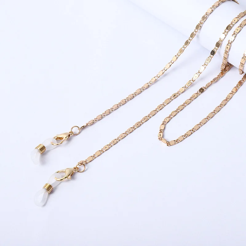 

Sunglasses Masking Chains For Women Multiple Acrylic Pearl Crystal Eyeglasses Chains 2021 New Fashion Jewelry Wholesale