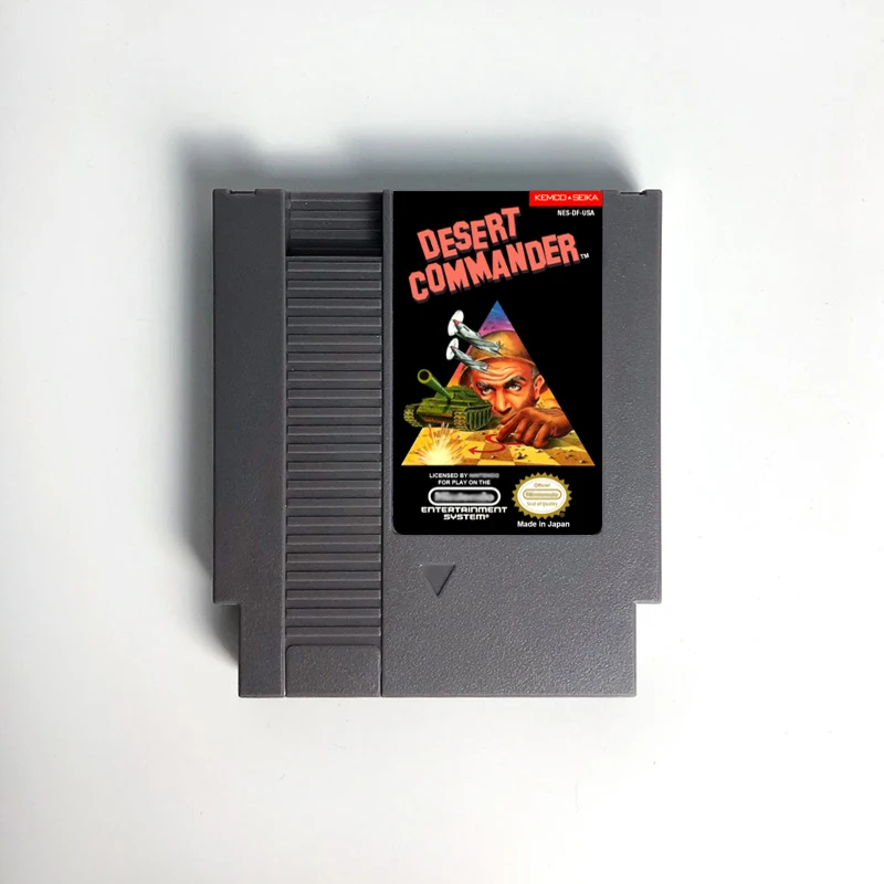 

Desert Commander Game Cartridge For NES Console 72 Pin