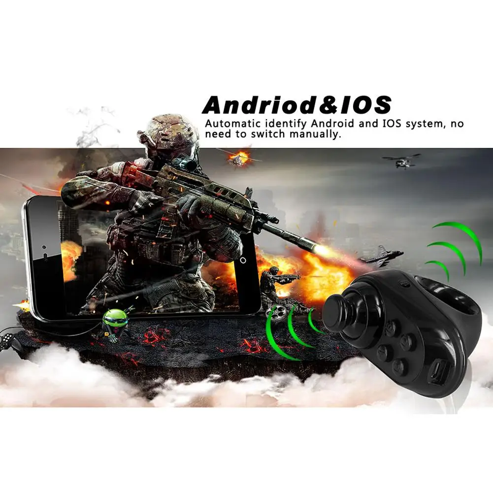 R1 Мини-кольцо Bluetooth 4.0 перезаряжаемый беспроводной VR-пульт дистанционного