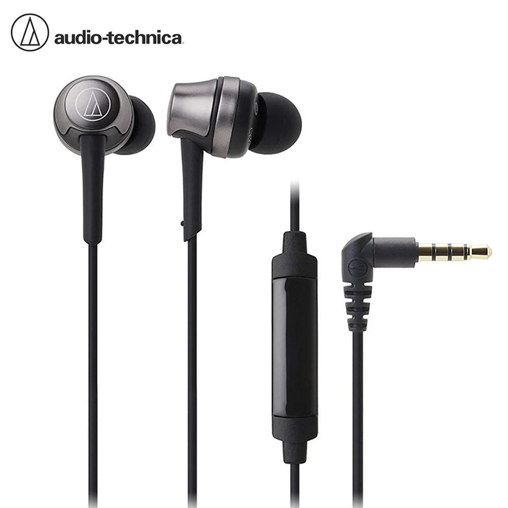 

Audio Technica ATH-CKR50iS Deep Bass Wired Earphones 3.5mm HIFI In-ear Sport Music Earbuds High Resolution Headset with Mic