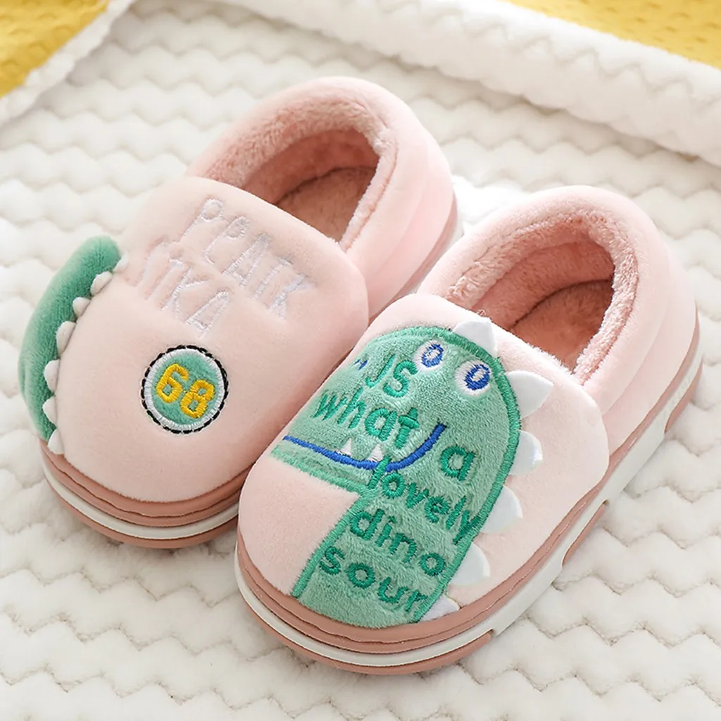 Тапочки для малышей тапочки маленьких девочек и мальчиков домашняя обувь из