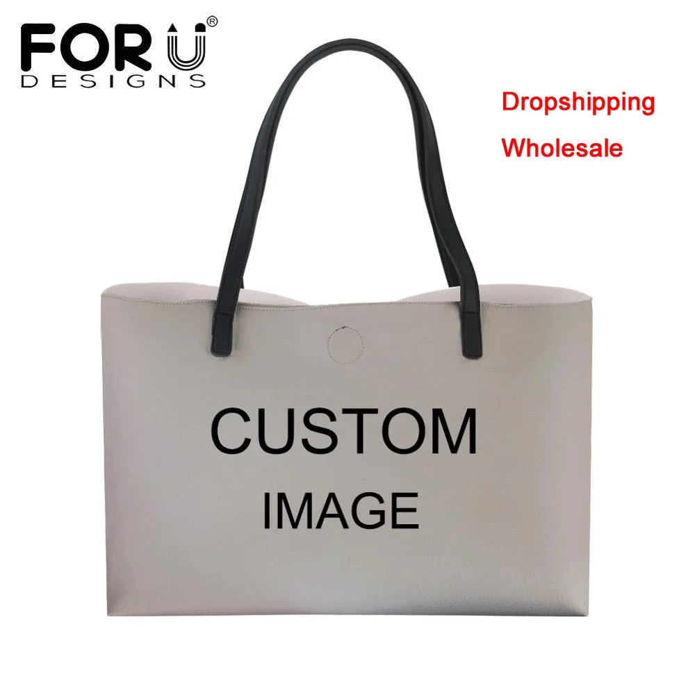 Custom Z25 FORUDESIGNS женские сумки на каждый день из искусственной кожи с принтом логотипа, сумки через плечо, женские сумки - Цвет: Custom Z25