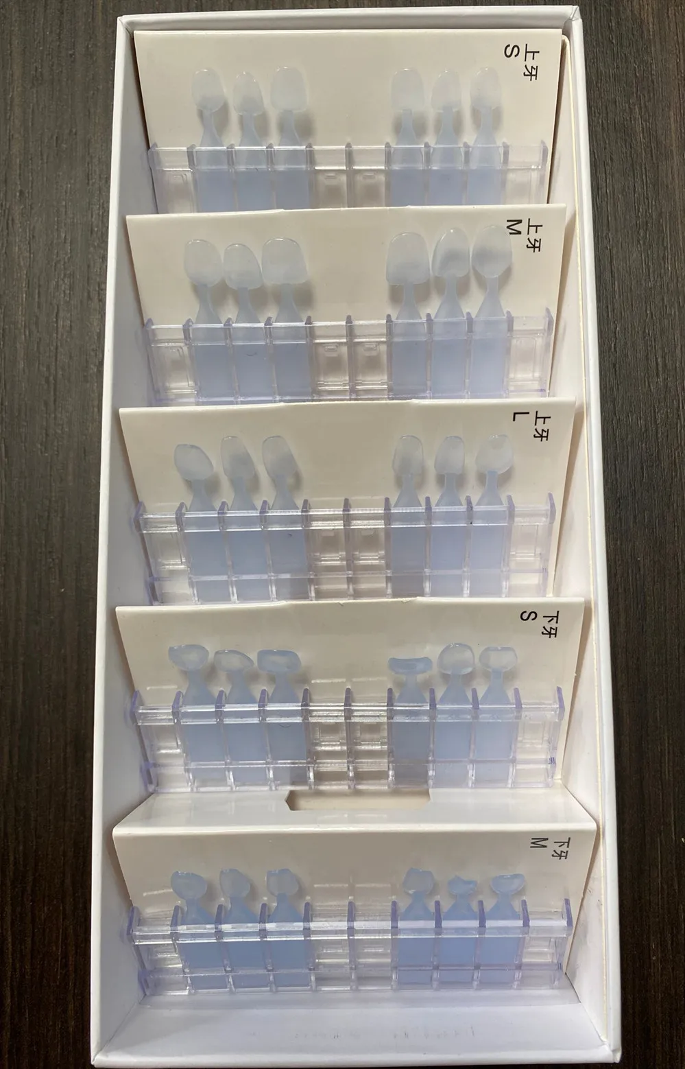 30 шт./кор. виниры из стоматологического фарфора клейкая форма композитная Смола