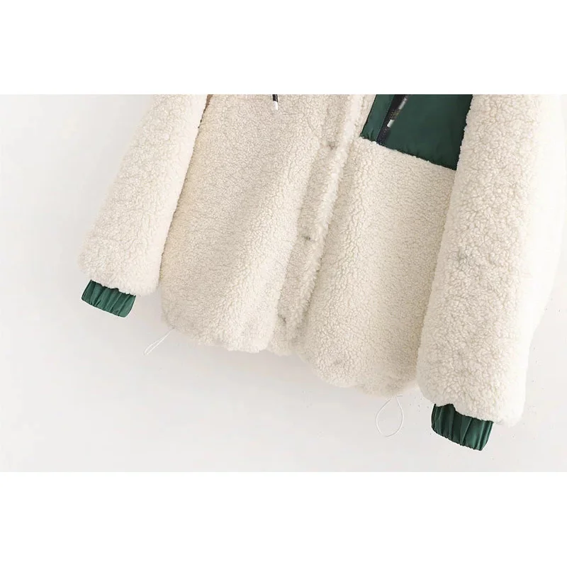 Женская куртка зимняя верхняя одежда хлопковые белые утепленные повседневные