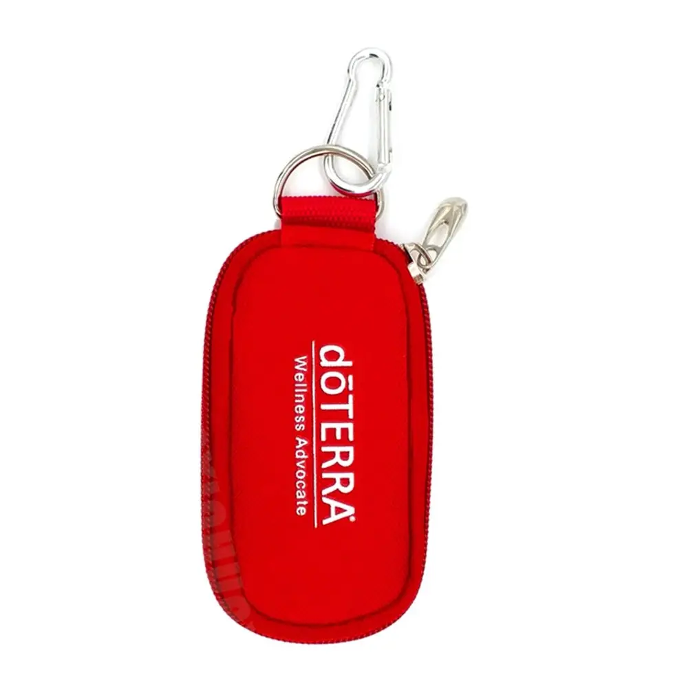 

10 Bottles Essential Oil Storage Bag Carrying Portable Travel Holder Case 2ml Pouch Organizer Rangement Zipper Bag
