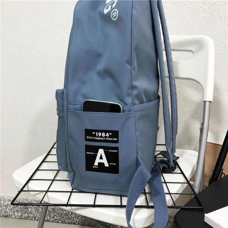 2020 Women School Backpack Student School Bags for Teenage Girls boy Satchel Bookbag Teen High Schoolbag Bagpack men