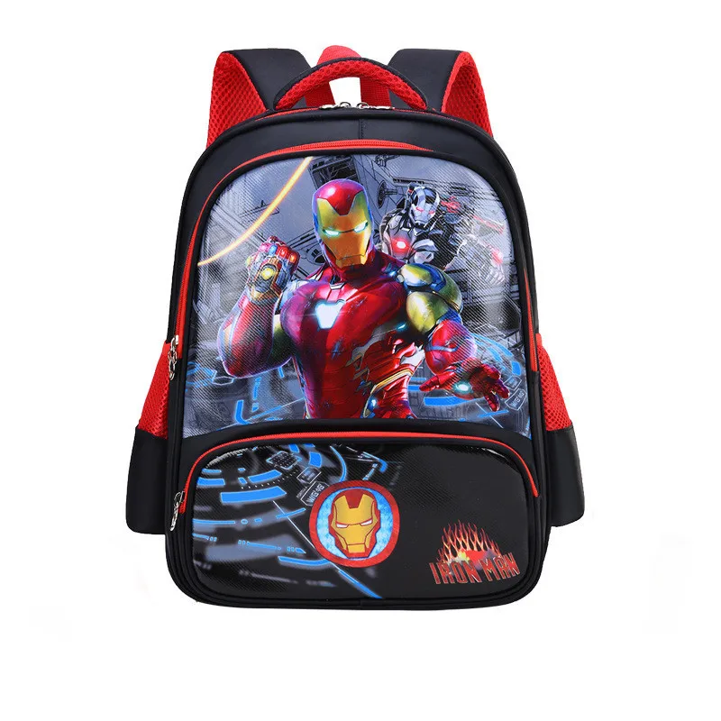

Disney cartoon children schoolbag Iron Man Spiderman Frozen elsa anna boys girsl kids school bag kindergarten backpack kids bag