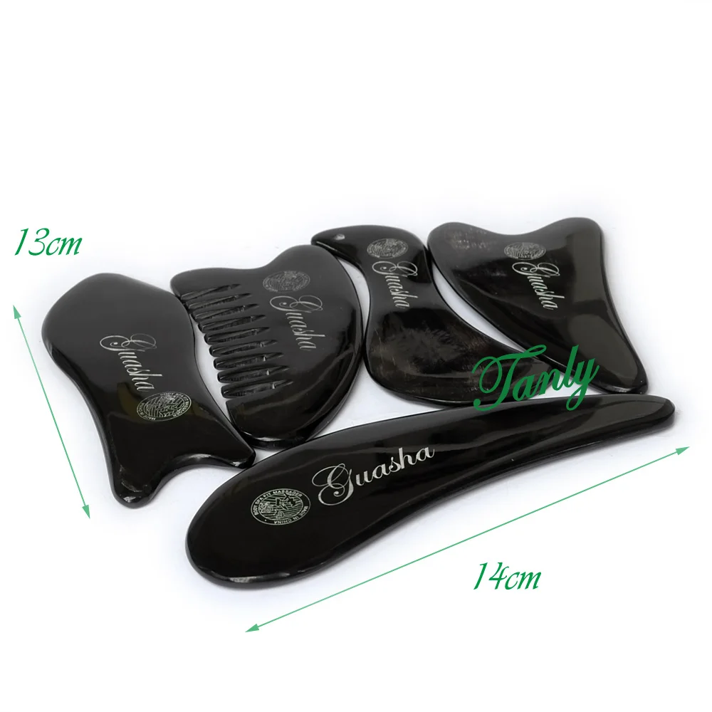 Новый большой Размеры Высокое качество 100% Baffulo Рог лазерный Inscriptio изысканный